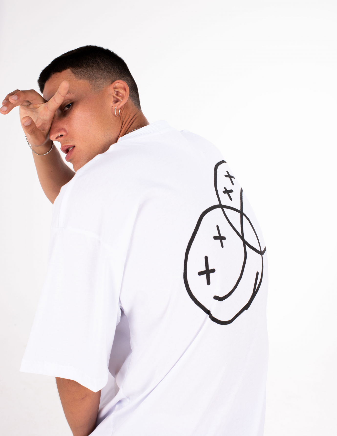Faces White T-Shirt