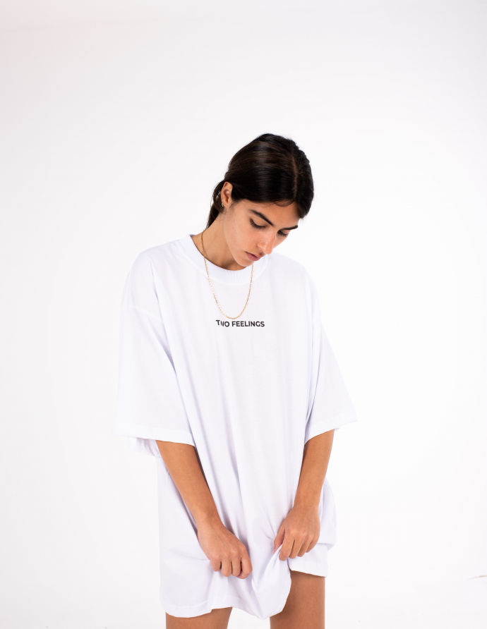 Two Feelings White T-shirt 2