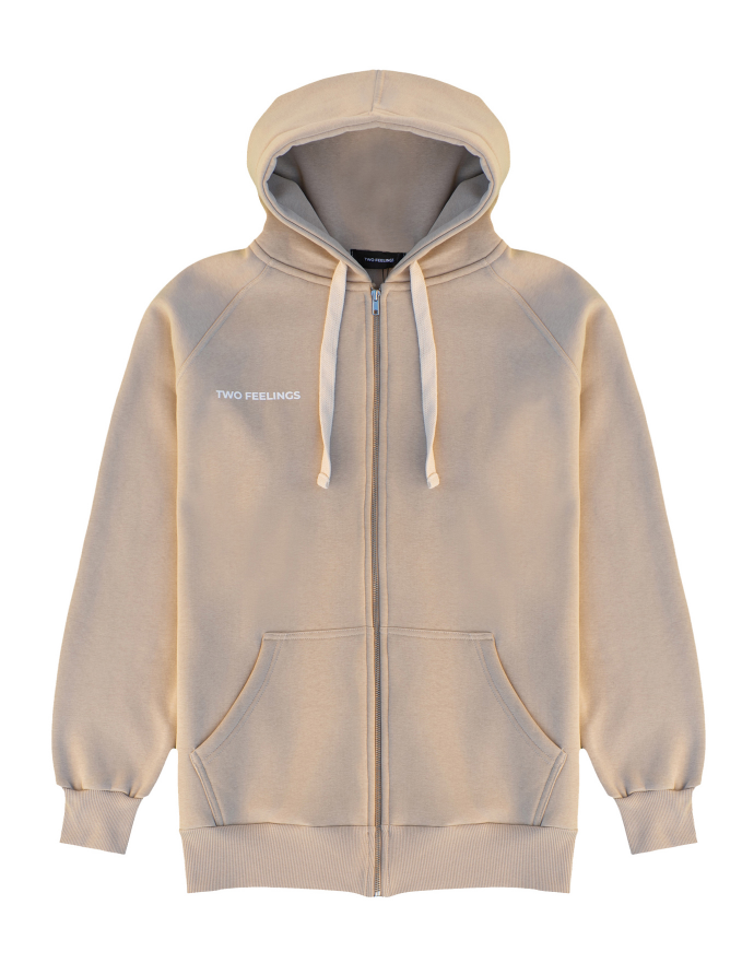 Faces Zip Hoodie