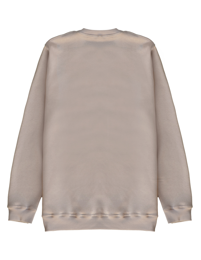 Beige Logo Crewneck 2