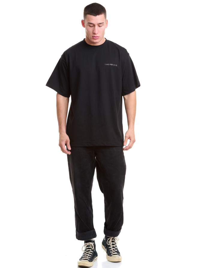 Faces Black on Black Tshirt 2