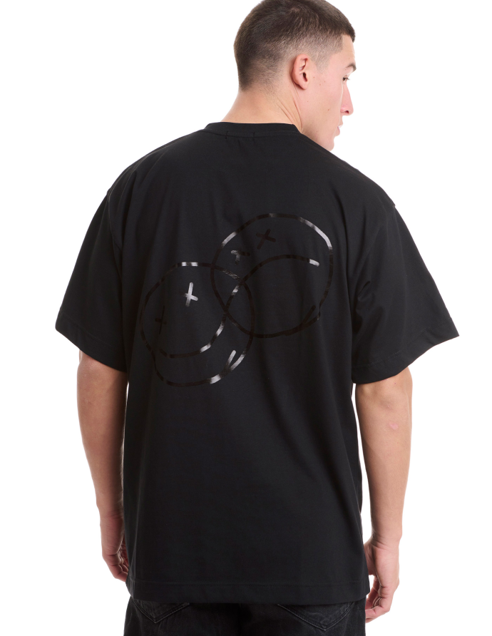 Faces Black on Black Tshirt