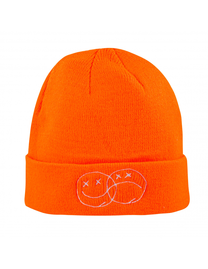 Faces  Beanie Orange 2